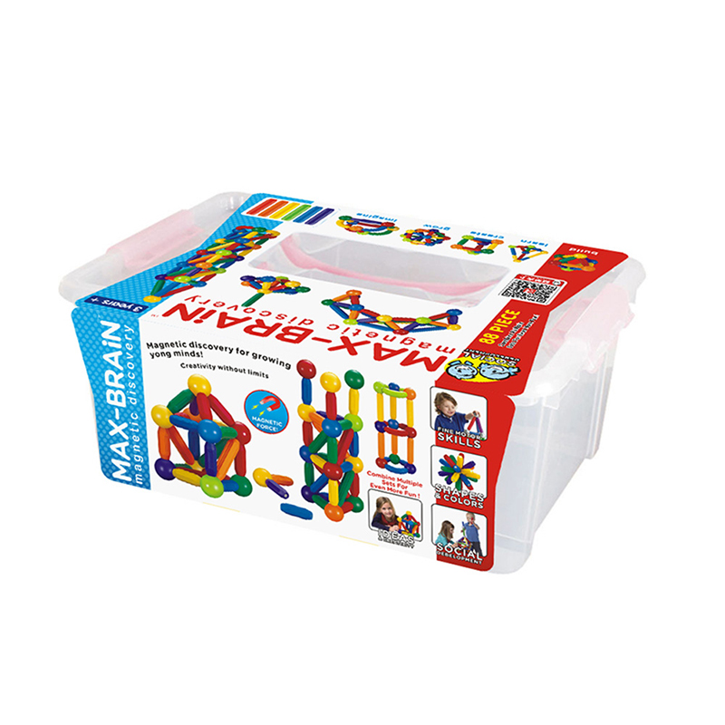 Magnetic Balls and Rods Set , Magnet Building Sticks Set, Building Blocks Tiles, STEM Stacking Toys for Kids,Juniors,Toddlers