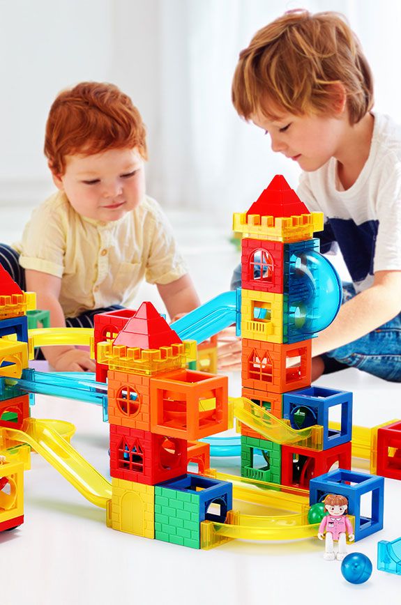 Magnet Tile Construction Toy Playset