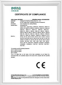 SZ210504370EN CE Certificate
