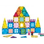 KBZS-60 Magnetic Building Blocks Mini Diamond Series Travel Size On-the-Go Magnet Construction Toy Set STEM Learning Kit Education Playset