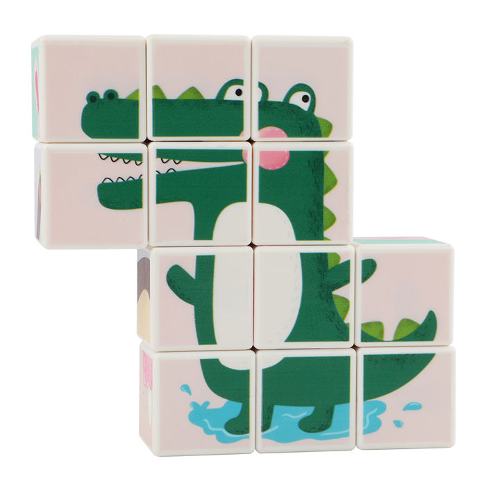 Magnetic Puzzle Magic Cube Kids Toy Building Block Set Children Construction Stacking STEM Magnet Educational Learning Kit