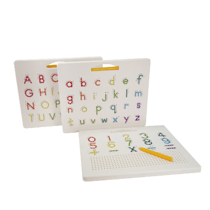 Magnetic Alphabet Tracing Board, ABC Magnetic Letter Board, Magnets Tablet Drawing Board Preschool Learning Toys for Kids