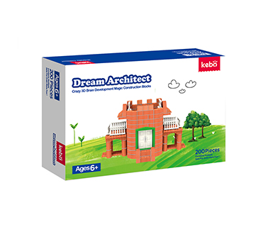 Mini Real House Building Kit STEM Learning Toys Educational Brick Construction Engineering Set 376 Pcs Displayable House Model Gift for Kids and Adult