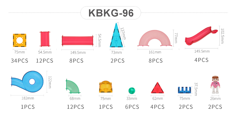 Marble Run Magnetic Tile Race Track Toy Play Set STEM Building & Learning Educational Magnet Construction Child Brain Development Kit Boys Girls Age 3 4 5 6 7 8+ Years Old Toys Marble Run Magnetic Tile Race Track Toy Play Set STEM Building & Learning Educational Magnet Construction Child Brain Development Kit Boys Girls Age 3 4 5 6 7 8+ Years Old Toys