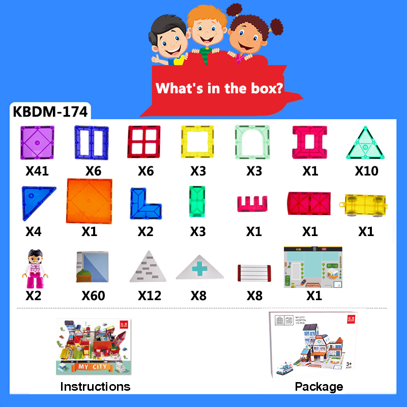 School, Hospital, Police Station 3-in-1 Theme Magnet Self Adhesive Backing Stick-On Puzzle Graphic Kit and Overlay Maps for Magnetic Building Blocks STEM Learning Construction Toy School, Hospital, Police Station 3-in-1 Theme Magnet Self Adhesive Backing Stick-On Puzzle Graphic Kit and Overlay Maps for Magnetic Building Blocks STEM Learning Construction Toy