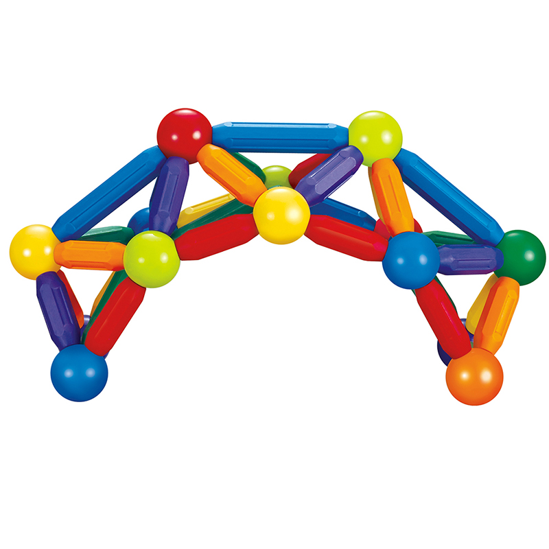 Magnetic Balls and Rods Set , Magnet Building Sticks Set, Building Blocks Tiles, STEM Stacking Toys for Kids,Juniors,Toddlers