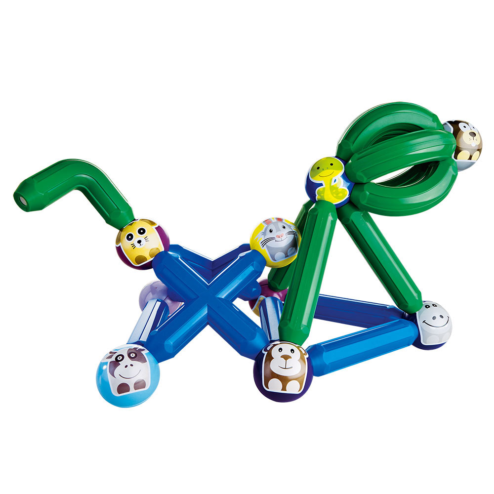 Magnetic Building Blocks for Toddlers, STEM Building Toys for Kids Early Learning Educational Creative Construction DIY Toy Blocks, Gift for Kids Boys Girls