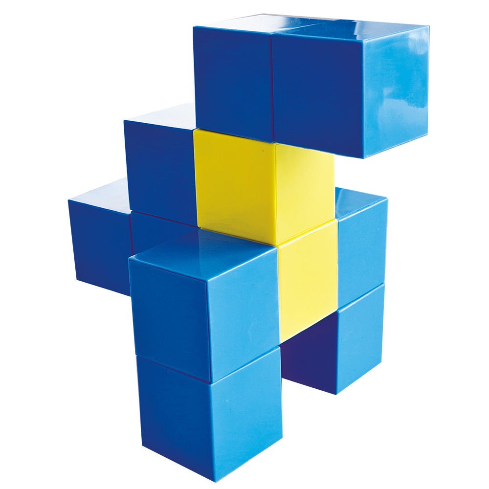 Magnetic Building Blocks, Magnetic Puzzle Cubes, Innovative Magnetic Construction Blocks for Kids