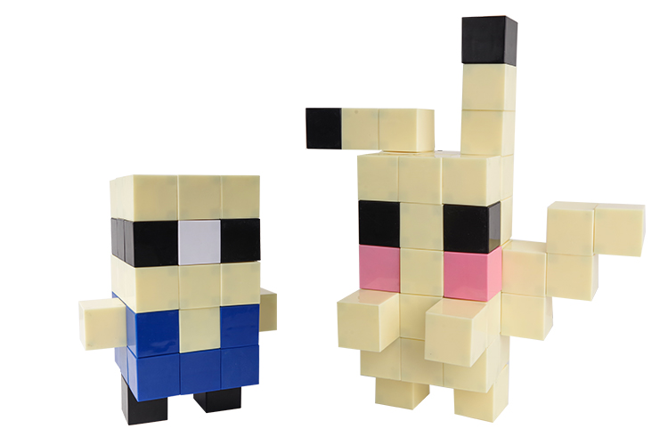 2023 Latest Design! CPC Educational 25mm Magnetic Cube ODM/OEM in Christmas Theme Colorful UV Printing Magnet Blocks