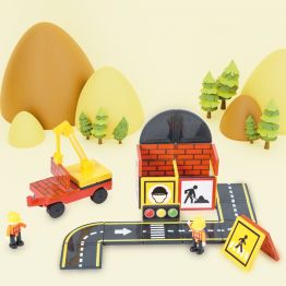 36 Pieces Hot Sales OEM ODM Custom Colors CPC ABS Plastic Magnetic Building Blocks for Kids