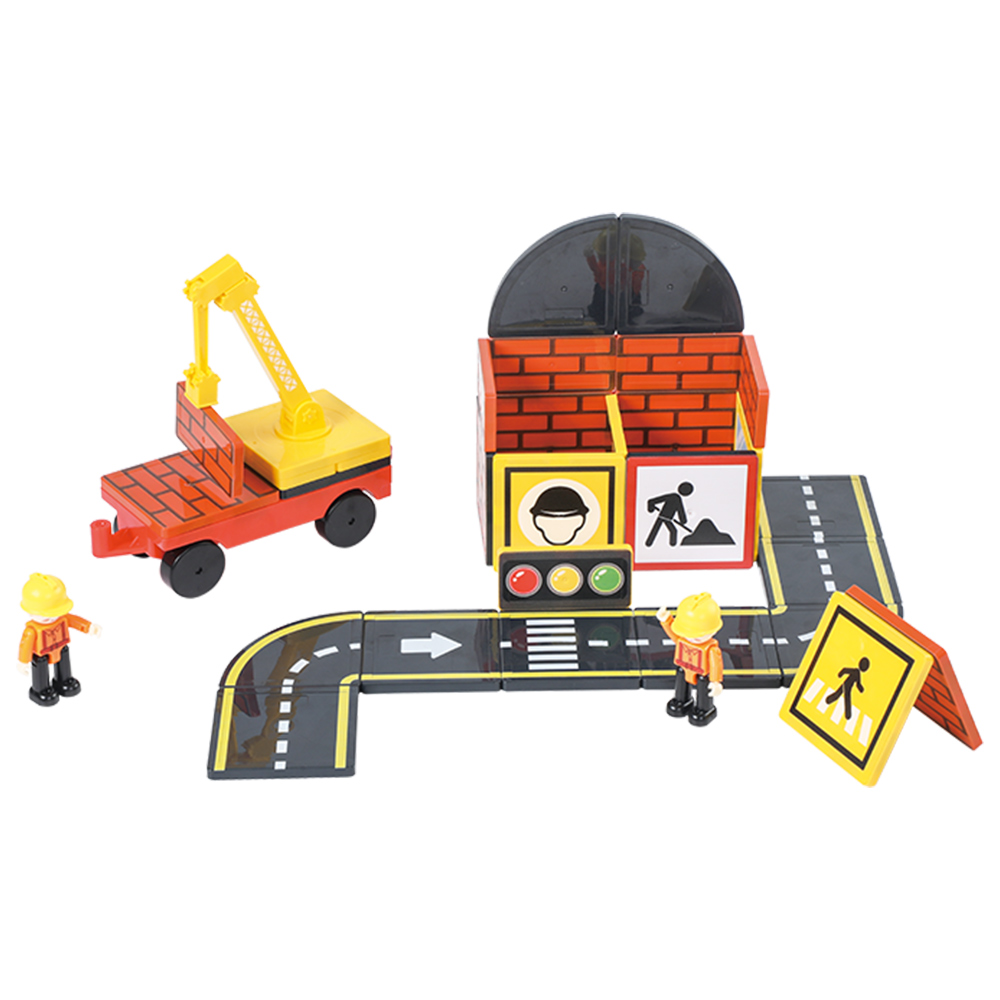 36 Pieces Hot Sales OEM ODM Custom Colors CPC ABS Plastic Magnetic Building Blocks for Kids