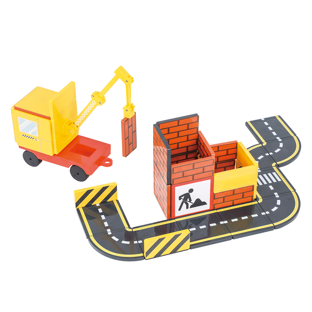 36 Pieces Hot Sales OEM ODM Custom Colors CPC ABS Plastic Magnetic Building Blocks for Kids
