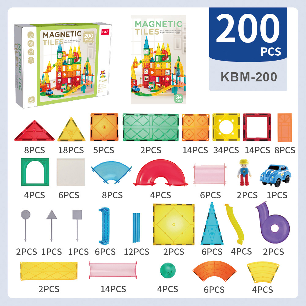 200PCS New Set Strong Magnetic Toys Kids Magnetic Toys Building for Children Ages 3 Years+ No review 200PCS New Set Strong Magnetic Toys Kids Magnetic Toys Building for Children Ages 3 Years+ No review