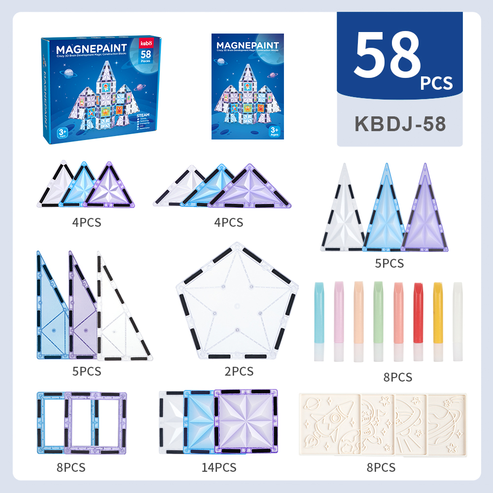 Wholesale Custom Provide Infinite Creative Combinations Primary Colors Magnetic Building Block Sets Toys for Children Wholesale Custom Provide Infinite Creative Combinations Primary Colors Magnetic Building Block Sets Toys for Children