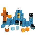 Hot Sales Factory Wholesale OEM ODM Custom Colors CPC ABS Plastic Children Educational Building Set Magnetic Cubes Toys for Kids
