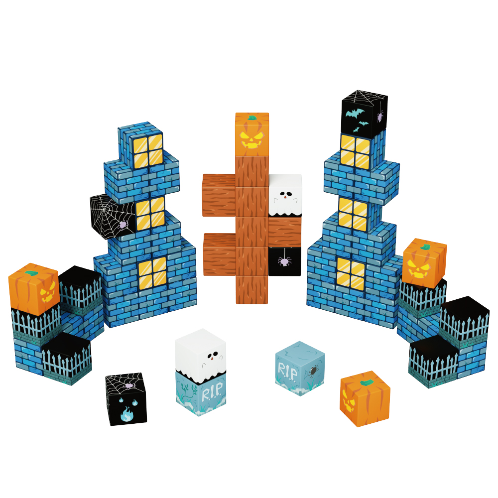 Hot Sales Factory Wholesale OEM ODM Custom Colors CPC ABS Plastic Children Educational Building Set Magnetic Cubes Toys for Kids