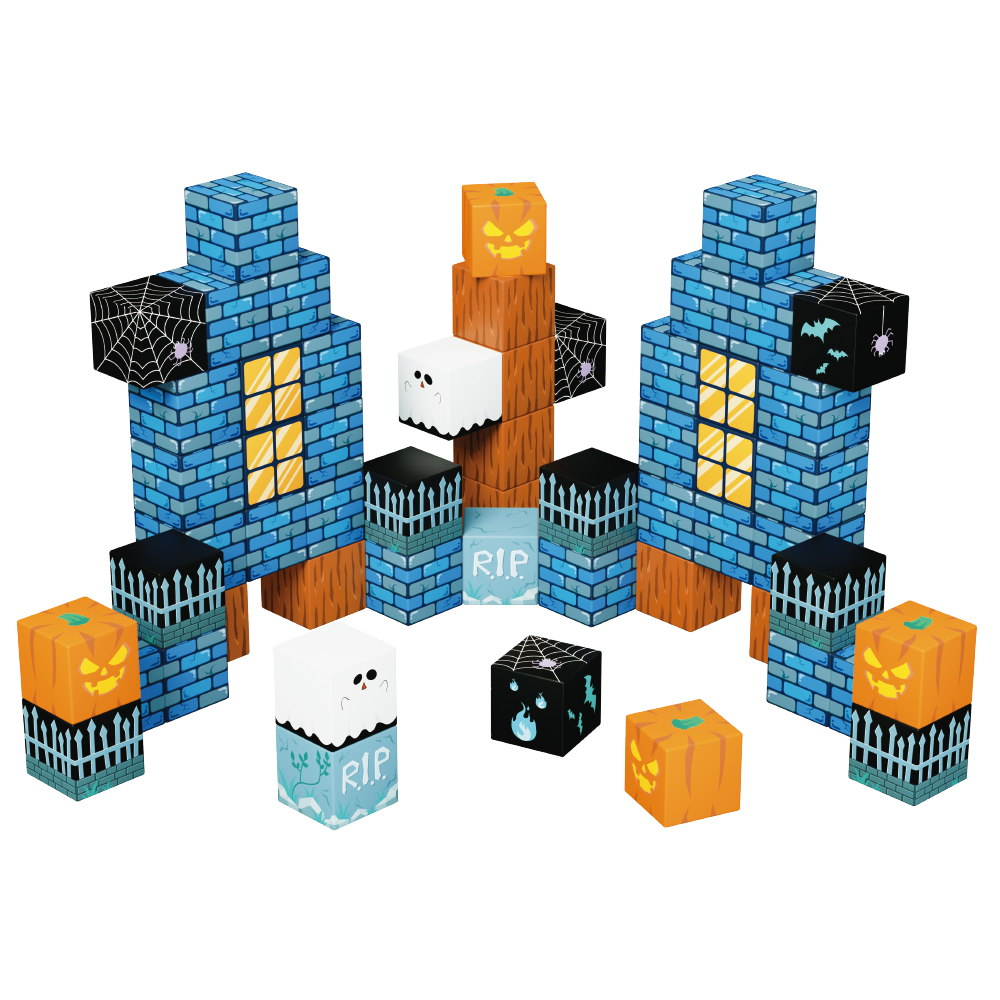 Hot Sales Factory Wholesale OEM ODM Custom Colors CPC ABS Plastic Children Educational Building Set Magnetic Cubes Toys for Kids