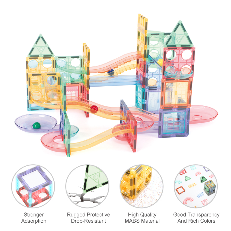 Wholesale Factory 3D Stem Educational Toy Tile Toys Magnetic Building Blocks Set Toy Puzzle