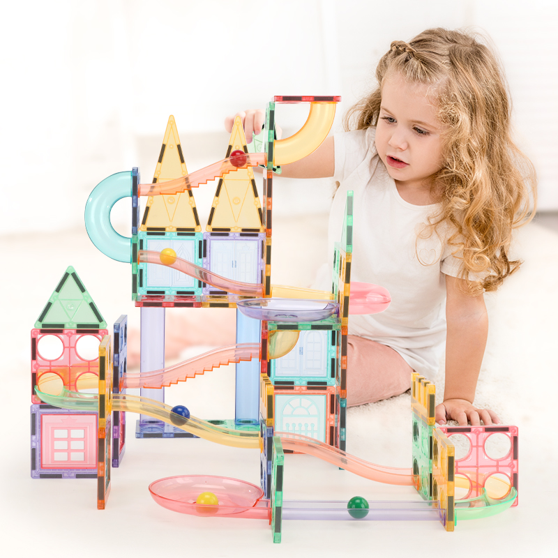 Wholesale Factory 3D Stem Educational Toy Tile Toys Magnetic Building Blocks Set Toy Puzzle