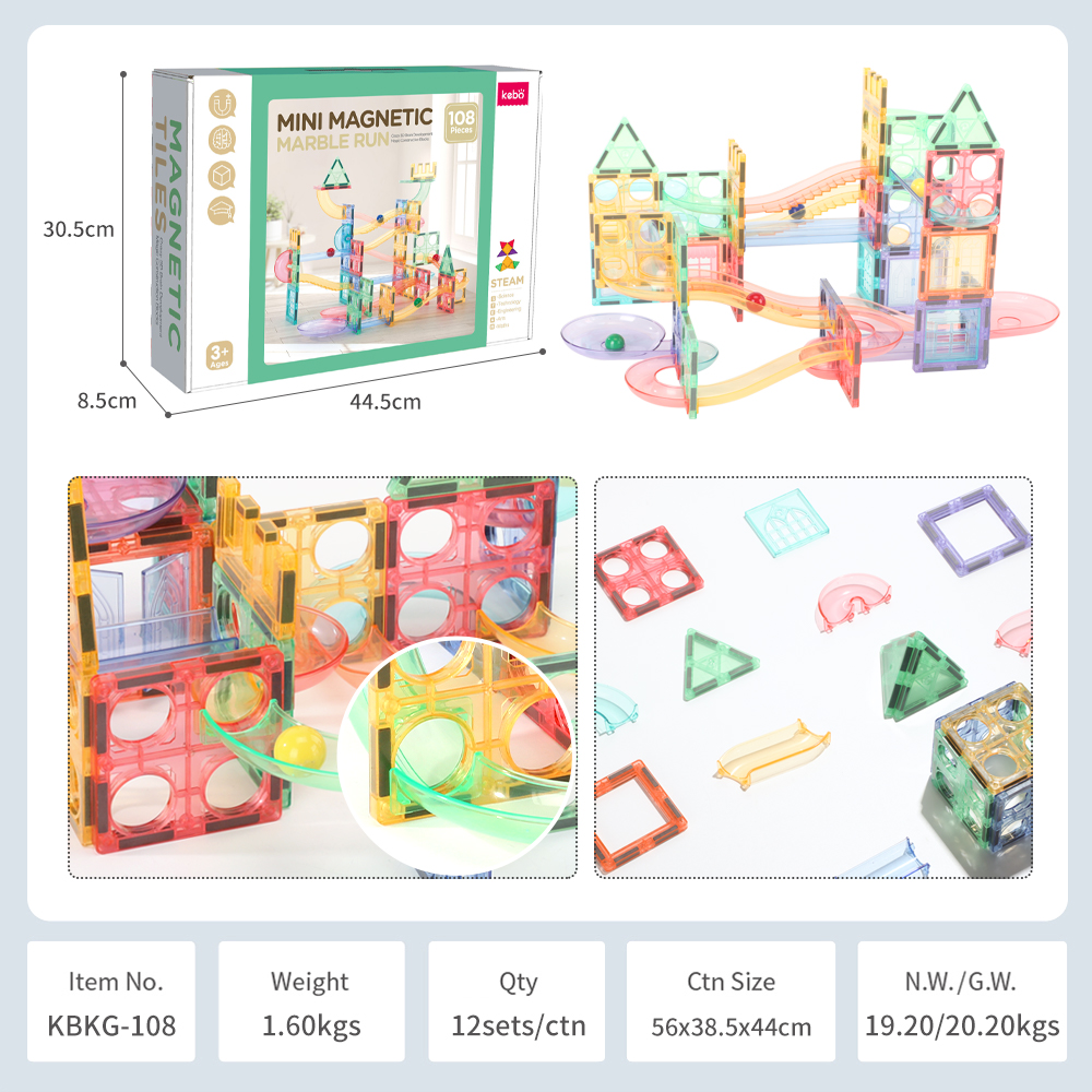 Wholesale Factory 3D Stem Educational Toy Tile Toys Magnetic Building Blocks Set Toy Puzzle Wholesale Factory 3D Stem Educational Toy Tile Toys Magnetic Building Blocks Set Toy Puzzle
