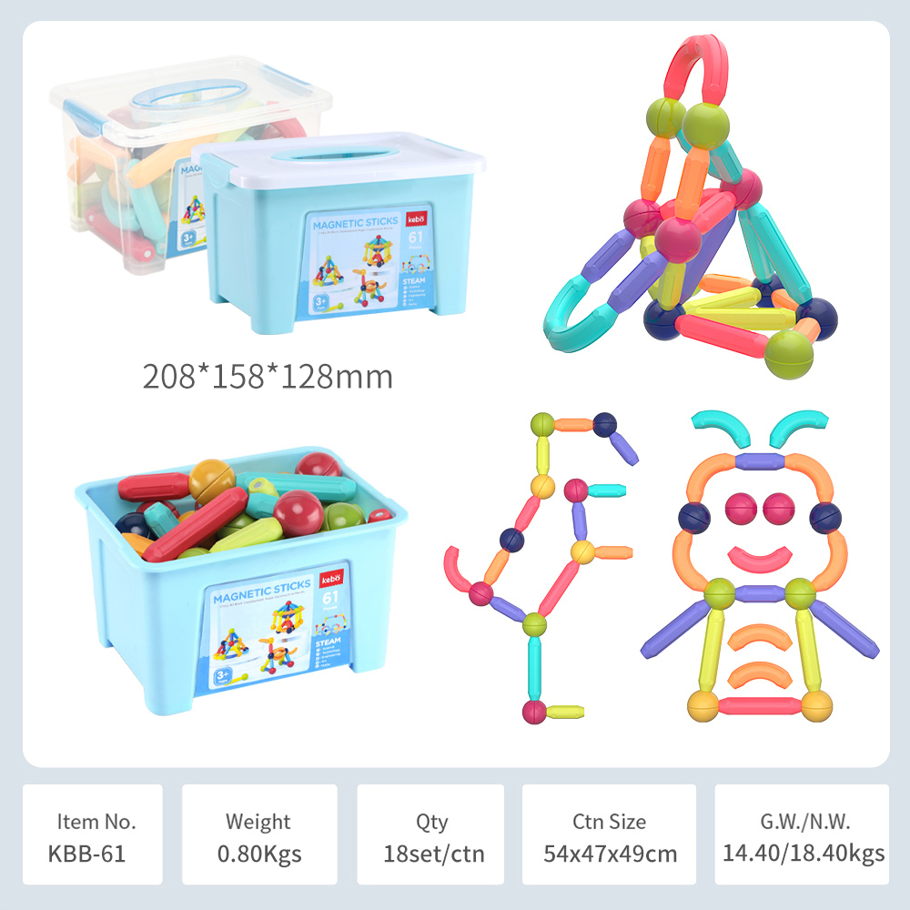 OEM ODM Custom Educational Magnetic Sticksbuildingblocks Tiles Set Toys for Kids OEM ODM Custom Educational Magnetic Sticksbuildingblocks Tiles Set Toys for Kids
