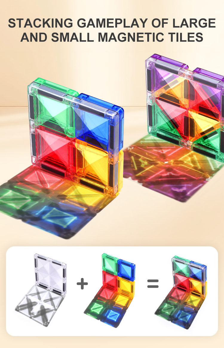 MAG-WISDOM Reise-Magnetbausteine Lernspielzeug 60-Teiliges ABS-Kunststoff-Set Reiseetui Mini Traditionelle Designs 3D